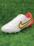 Nike Tiempo Legend 9 Elite FG Motivation - White/Volt/Bright Crimson