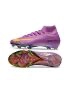 Nike Zoom Mercurial Superfly 10 Elite FG Purple Yellow