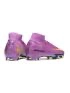 Nike Zoom Mercurial Superfly 10 Elite FG Purple Yellow
