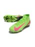 Nike Air Zoom Mercurial Superfly 10 Elite FG Green Pink