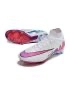 Nike Air Zoom Mercurial Superfly 9 Elite FG - White/Pink