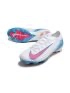 Nike Air Zoom Mercurial Vapor 16 Elite FG White Pink Blue