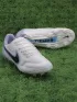 Nike Tiempo Legend 9 Elite FG Blast - White/Black/Baltic Blue/Pink Blast